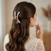 Pearly Mermaid Hair Claw hair claw clip worn on model – styled for women