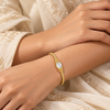 Oval Cut Snake Chain Bracelet