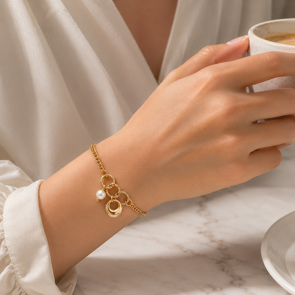 Linked Charm Bracelet