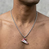 Jordan Red Studded Men’s Chain