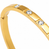 Gold Matrix Bangle