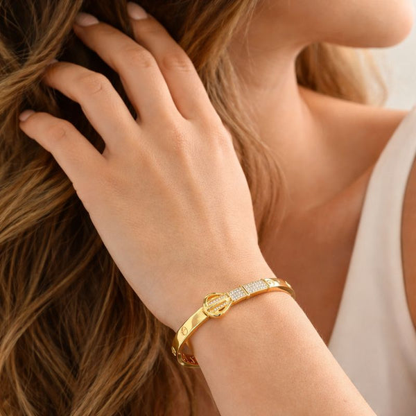 Belt Bangle Bracelet