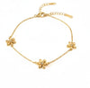 Daisy Orbit Chain Bracelet