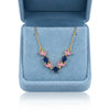 Blustone Blush Tulip Necklace