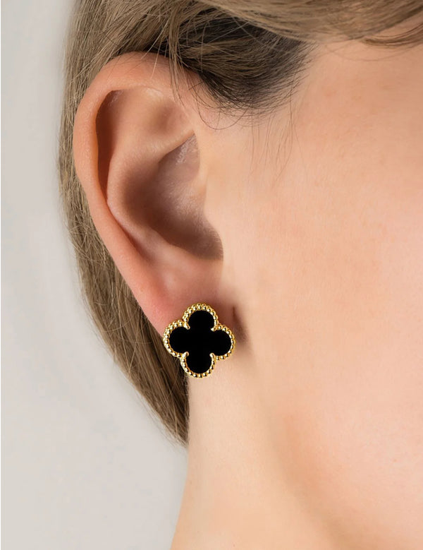 Black Clover Earrings