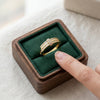 Onyx 24K Gold Plated Ring