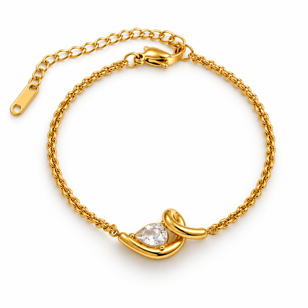 Spiral Studded Bracelet