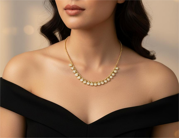 Tone Collar Necklace