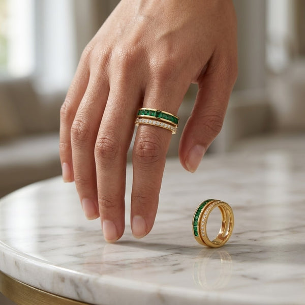 Élise Green Ring