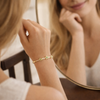 Gold Mini Daisy Bracelet