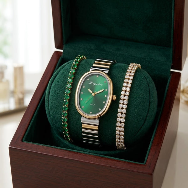 Emerald Elite Watch Stack