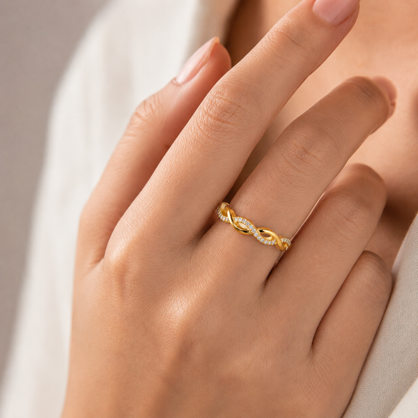 Petite Twined Ring