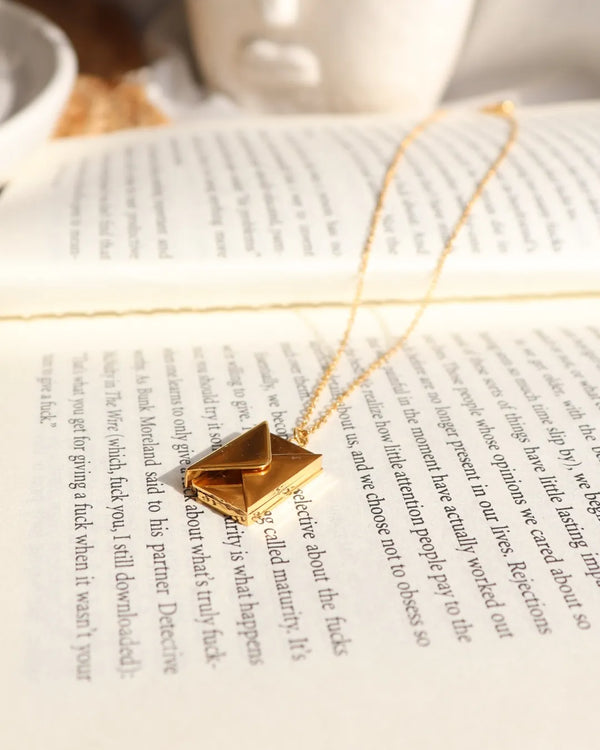 Openable Letter Necklace