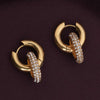 Shimmering Double Hoop Earrings