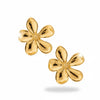 Camellia Flower Stud Earrings