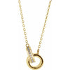 Interlock Gold Chain