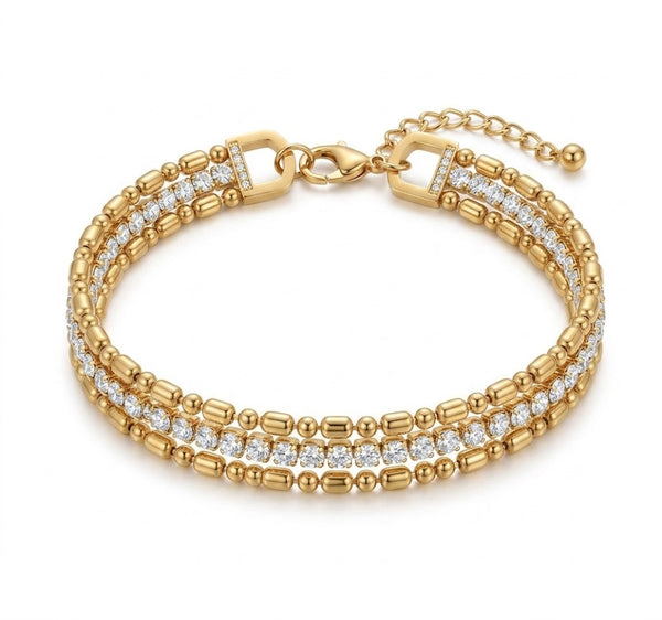 Multilayer Morse Bracelet