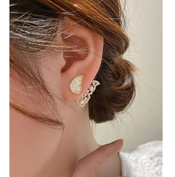 Butterfly Detachable Wing Earrings