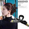 Leather Bow Miu Hair Claw hair claw clip shown with Fix My Hairs gift packaging