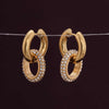 Shimmering Double Hoop Earrings