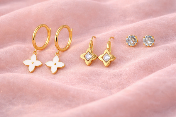 Clover Theme Earring set