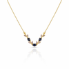 Bluestone Tulip Necklace