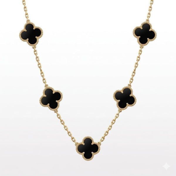 Black Clover Necklace