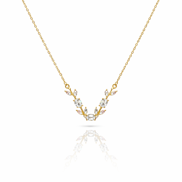 Crystal Tulip Necklace
