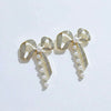 Diamond Bow Earring