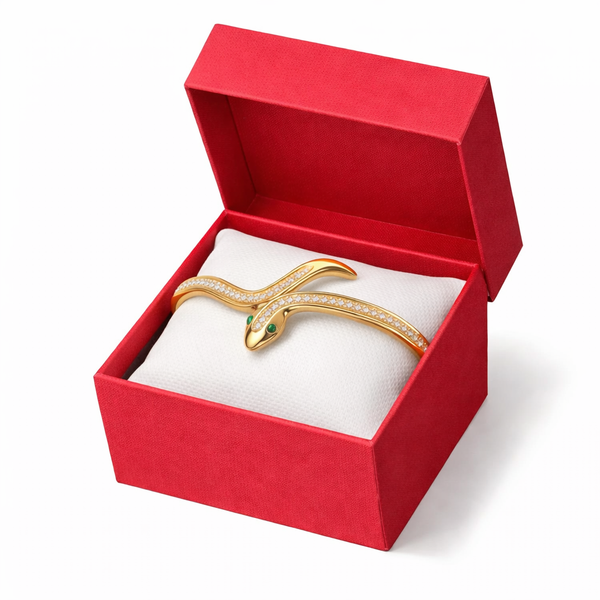 Studline Snake Bracelet with Gift Box