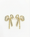 Diamond Bow Earring