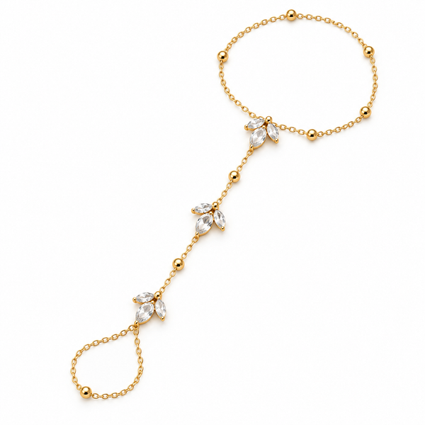 Crystal Tulip Handchain