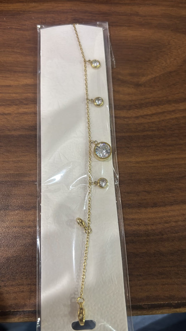 Crystal Dangle Bracelet