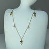 Dainty Crystal Pineapple Chain