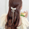 Dreamy Studded Butterfly Tassel Hair Bow Clip for women by Fix My Hairs