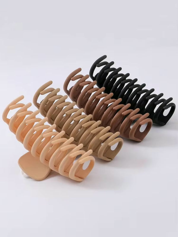Silicon Bendable Hair Claw hair claw clip – alternate angle