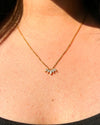 Crystal Vibe Gold Necklace