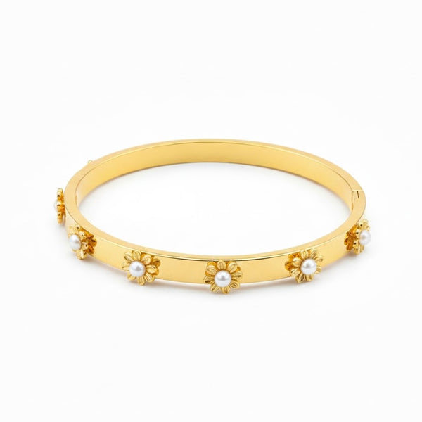 Ayna Flower Stud Bangle