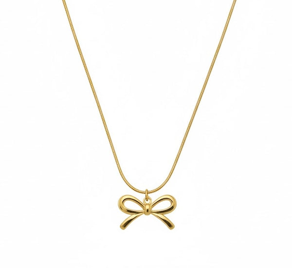 Bow Necklace