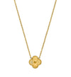 Gold Clover Necklace