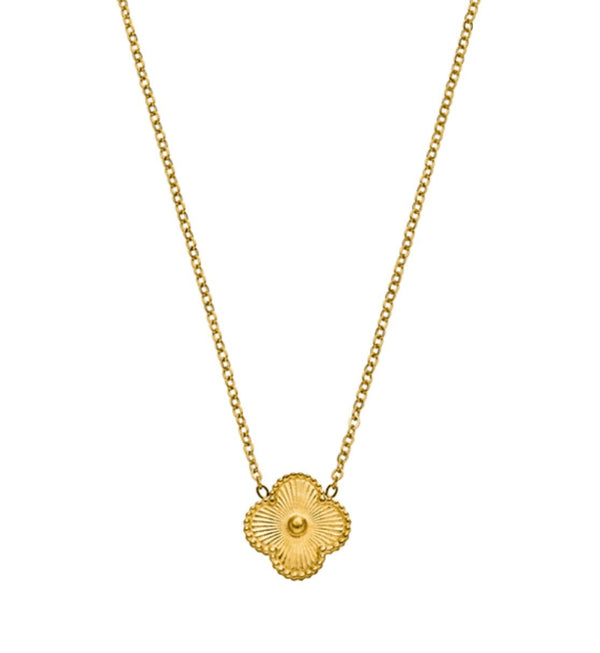 Gold Clover Necklace