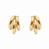 Triple Claw Everyday Earrings
