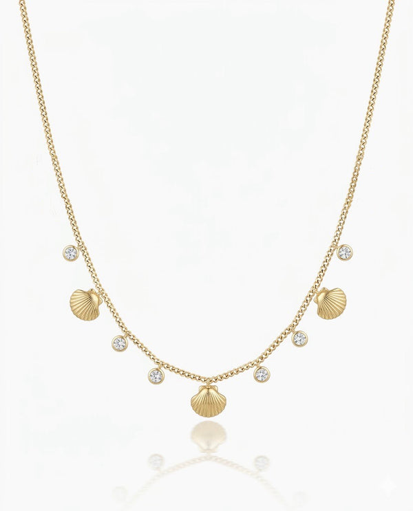 Shell on Beach Necklace