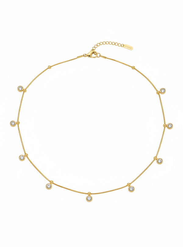Finnora Necklace - 18k Gold Plated