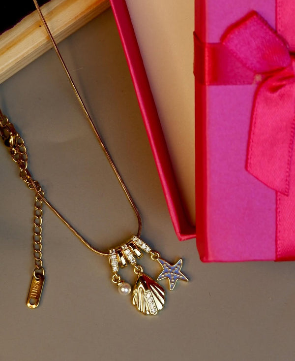 Sea Siren charm Necklace