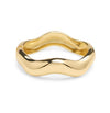 Wavy Metal Cuff Bracelet