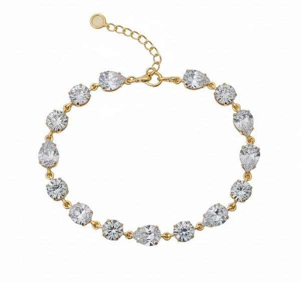 Crystal Chain Bracelet- TDC