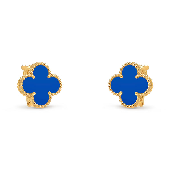 Blue Cleef Earrings