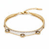 Double Layer Roman Stud Nene Bracelet
