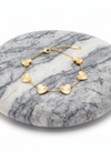 Gold heart Bracelet